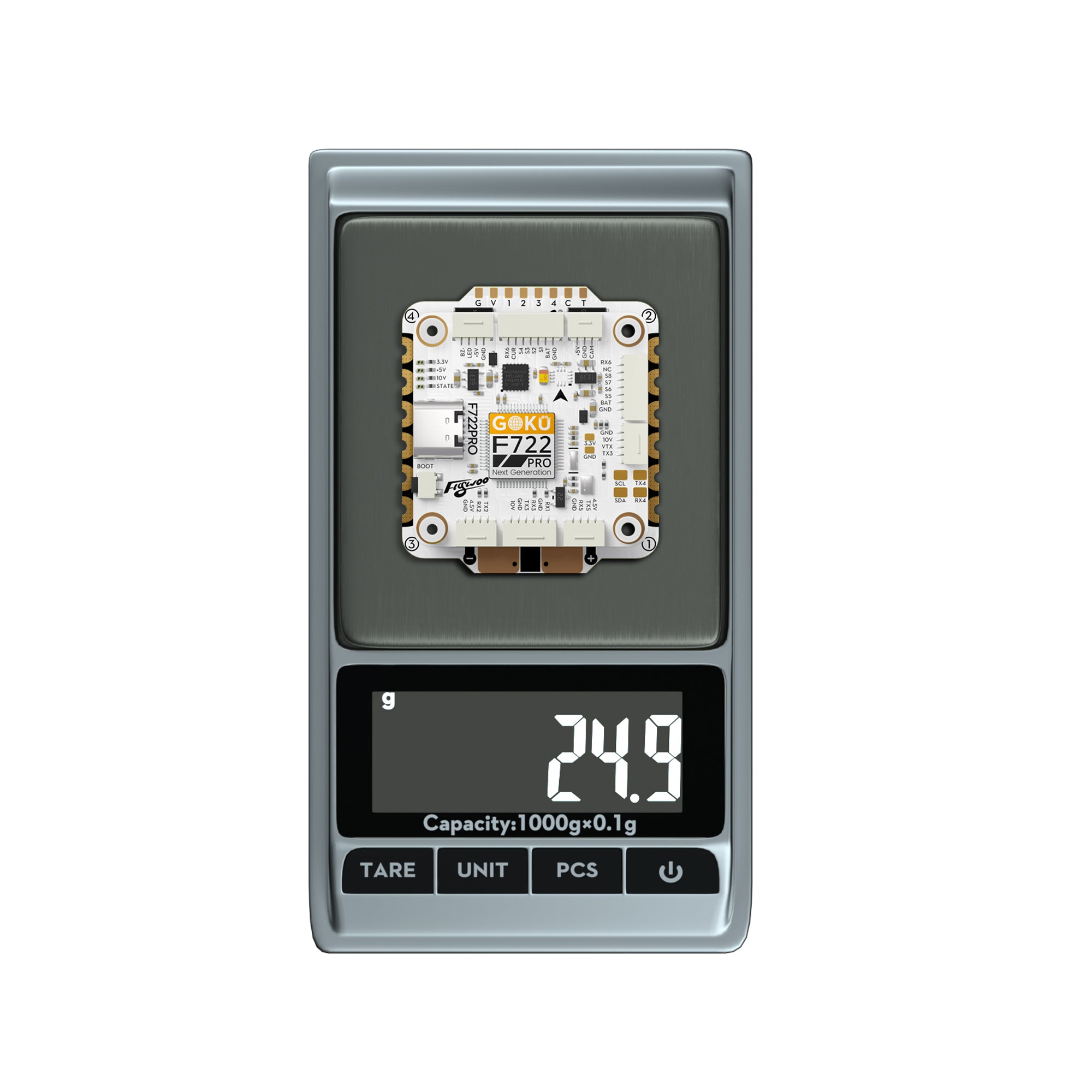 FLYWOO GOKU F722 Pro V2 55A 32Bit 128K 30X30 Stack Plug&Play O4 / O4 Pro